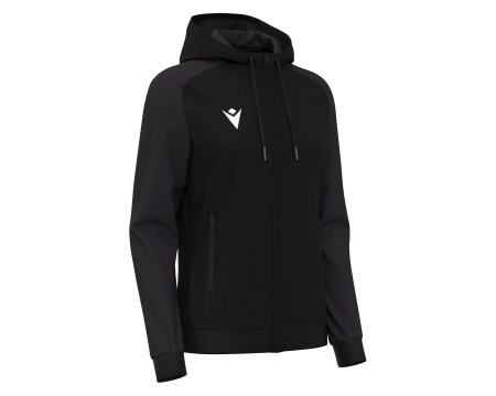 Sweatshirt Zippé Féminine Noir Macron