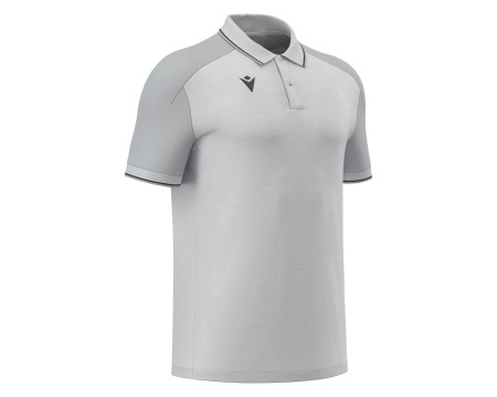 Polo Gris Manches Courtes Macron