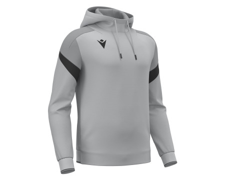 Sweat à Capuche Staff Gris Macron