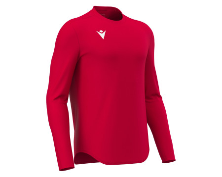 Maillot Training Rouge Manches Longues Macron