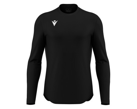 Maillot Training Noir Manches Longues Macron