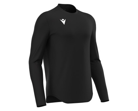 Maillot Training Noir Manches Longues Macron