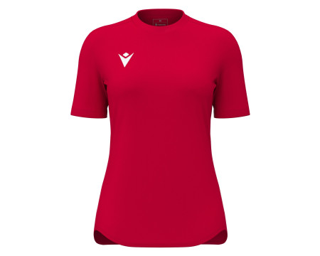 Maillot Féminine Training Rouge Manches Courtes Macron