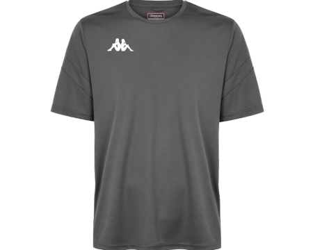Maillot Adulte Training gris manches courtes Kappa