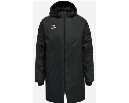 Parka longue club Junior noir Hummel