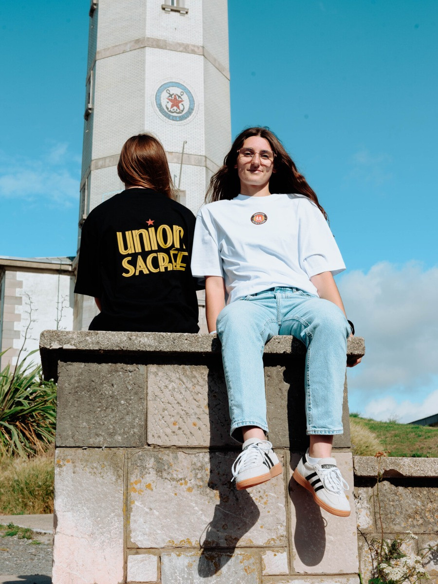 T-Shirt Union Sacrée Lettrage Formation Calais Marck