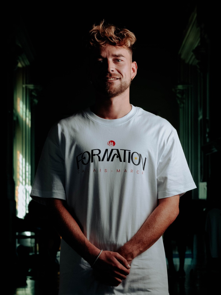 T-Shirt Blanc Formation Calais Marck