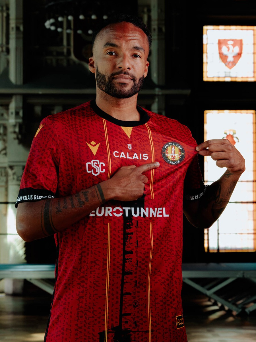 Maillot de Match RC Calais Rouge 2026-2027