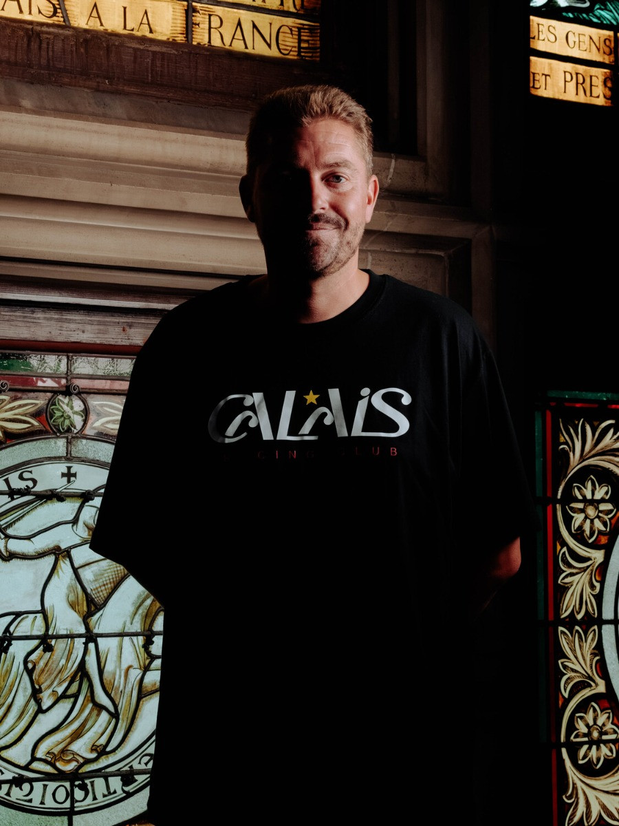 T-Shirt Noir Calais Racing Club