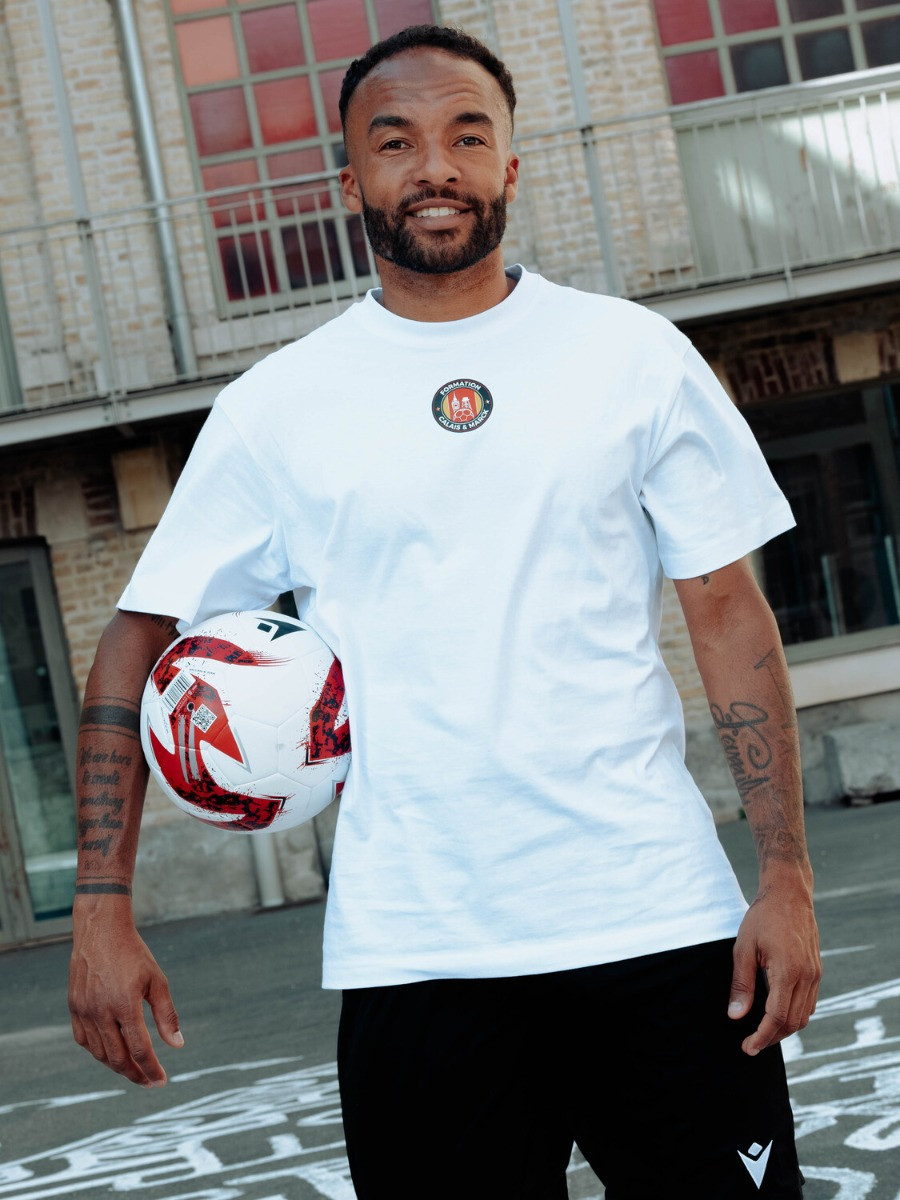 T-Shirt Blanc Union Sacrée Mains Liées Formation Calais Marck