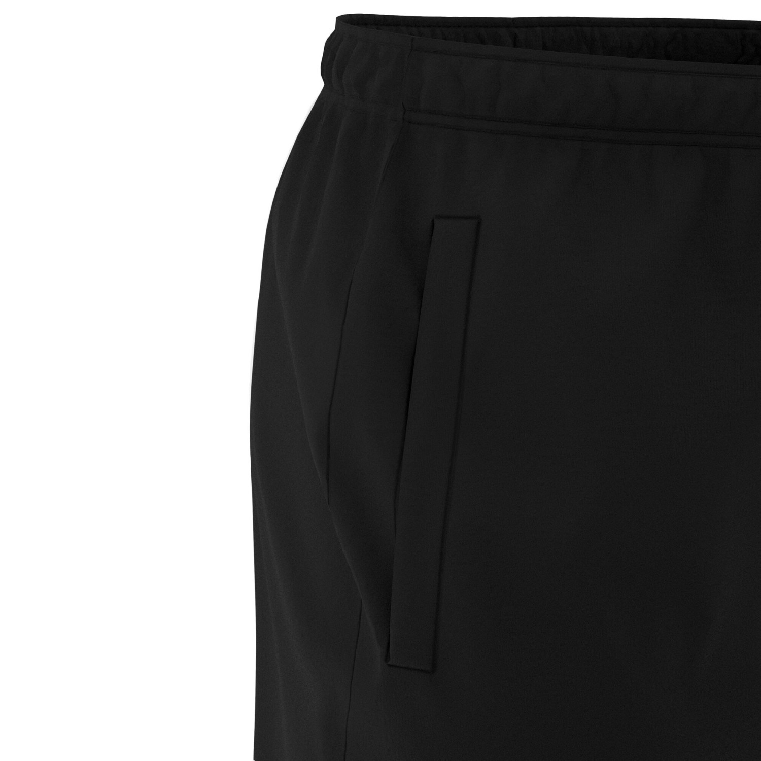 Short à poches non zippées Noir