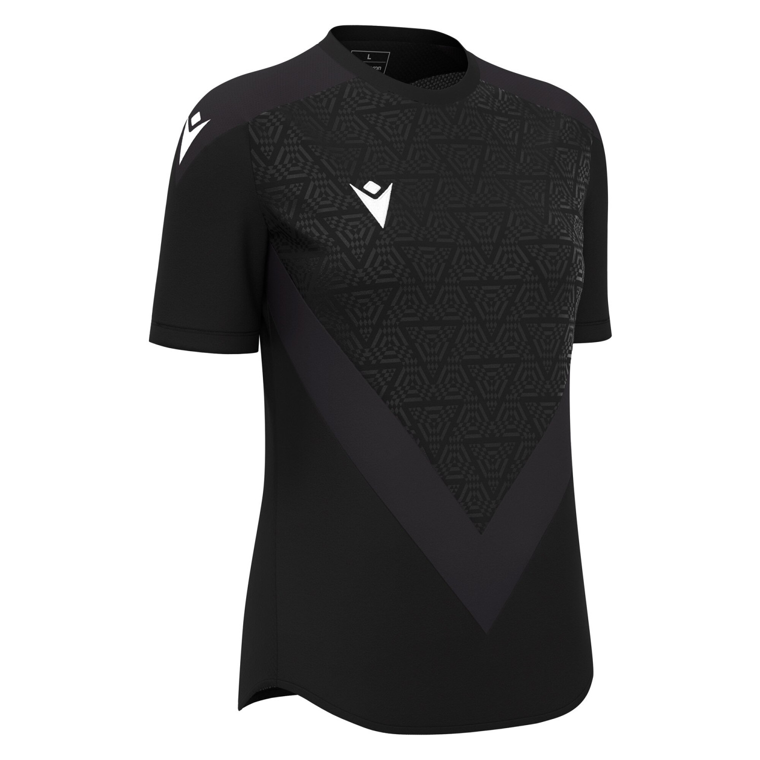 Maillot Féminine Training Premium Noir Manches Courtes
