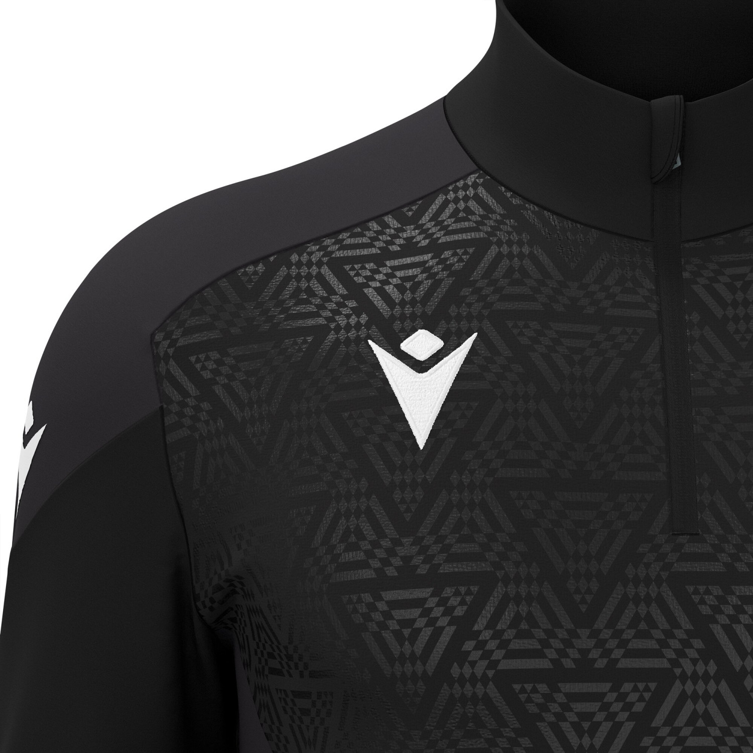 Top 1/4 Zip Training Noir