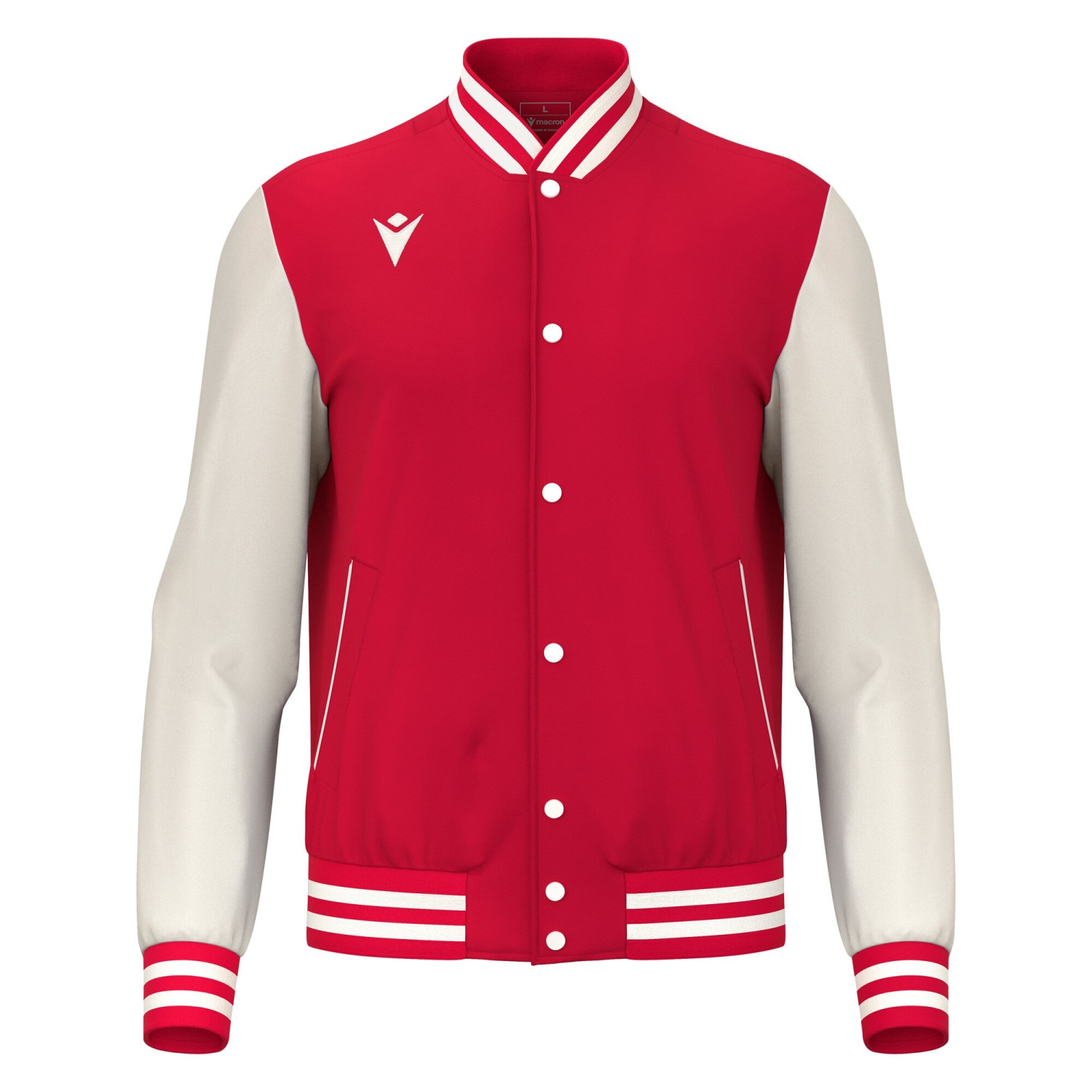 Veste Bomber Universitaire Rouge