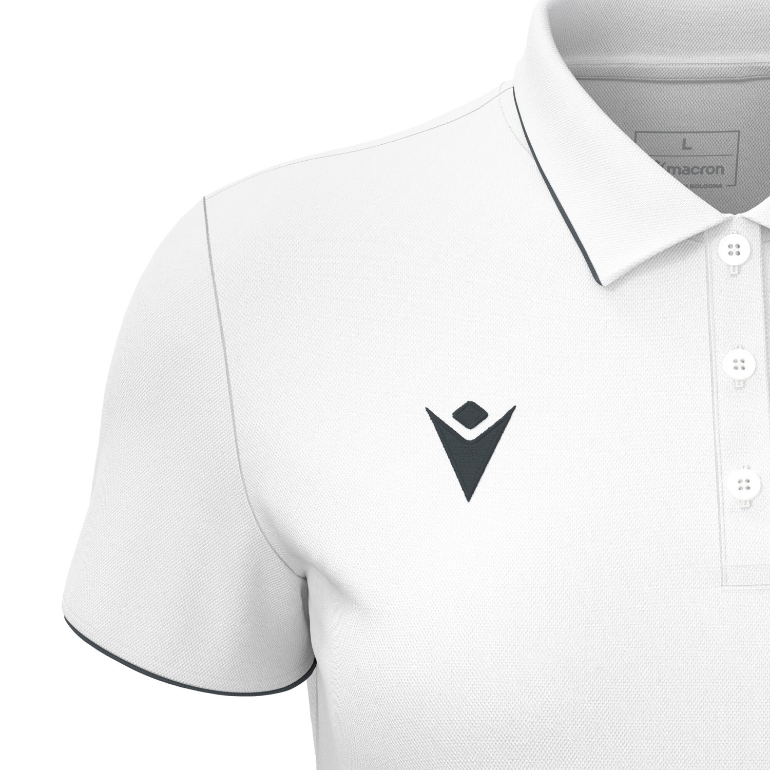 Polo Féminine Blanc