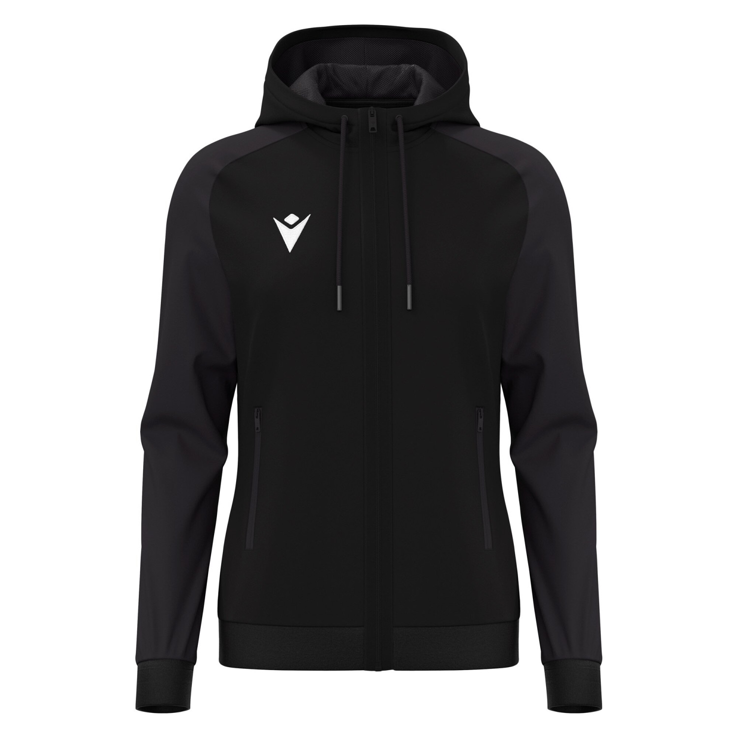 Sweatshirt Zippé Féminine Noir