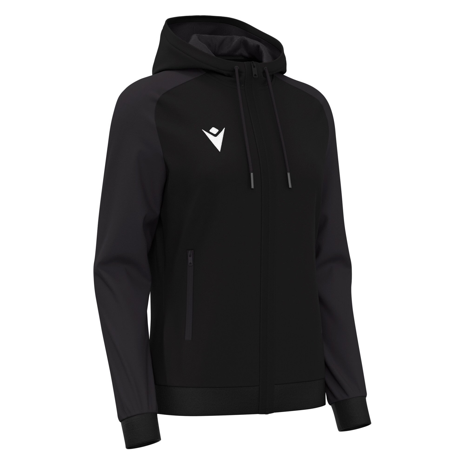 Sweatshirt Zippé Féminine Noir