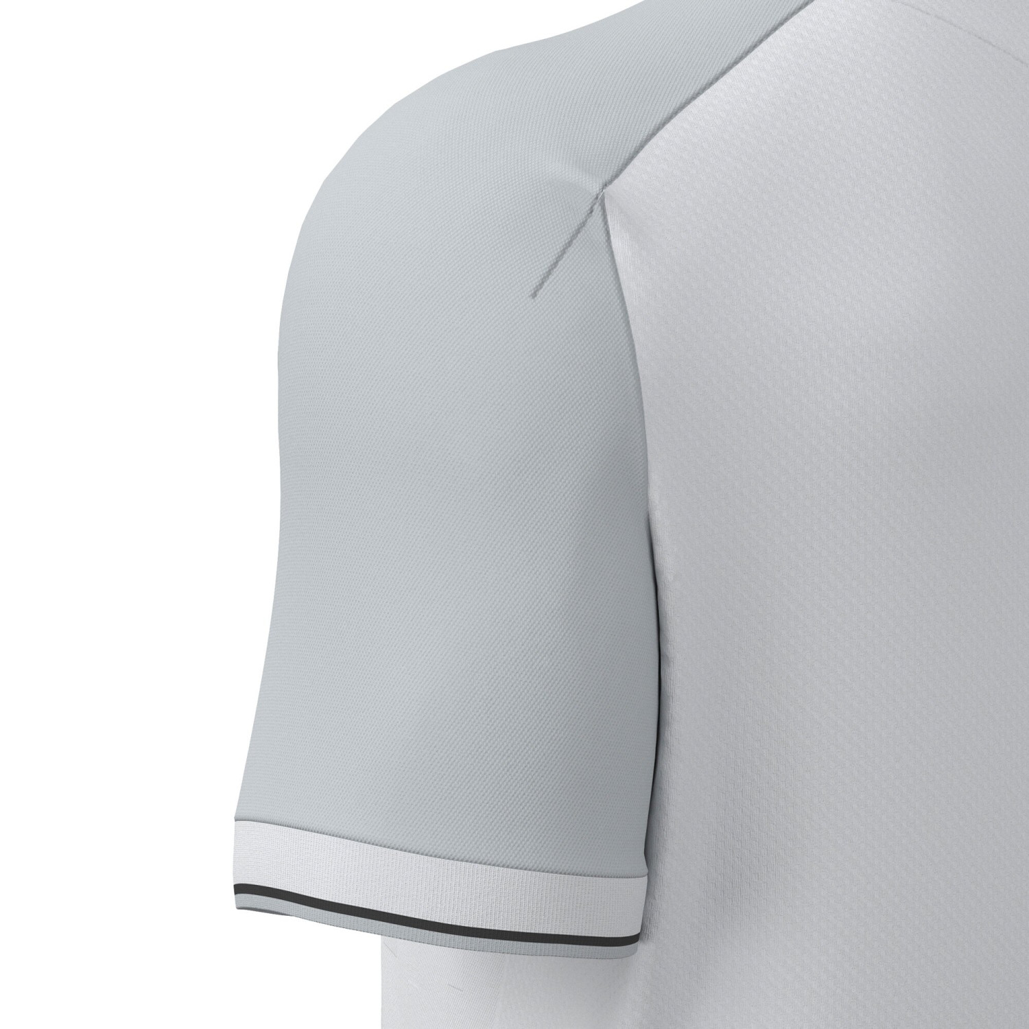 Polo Manches Courtes Staff Gris