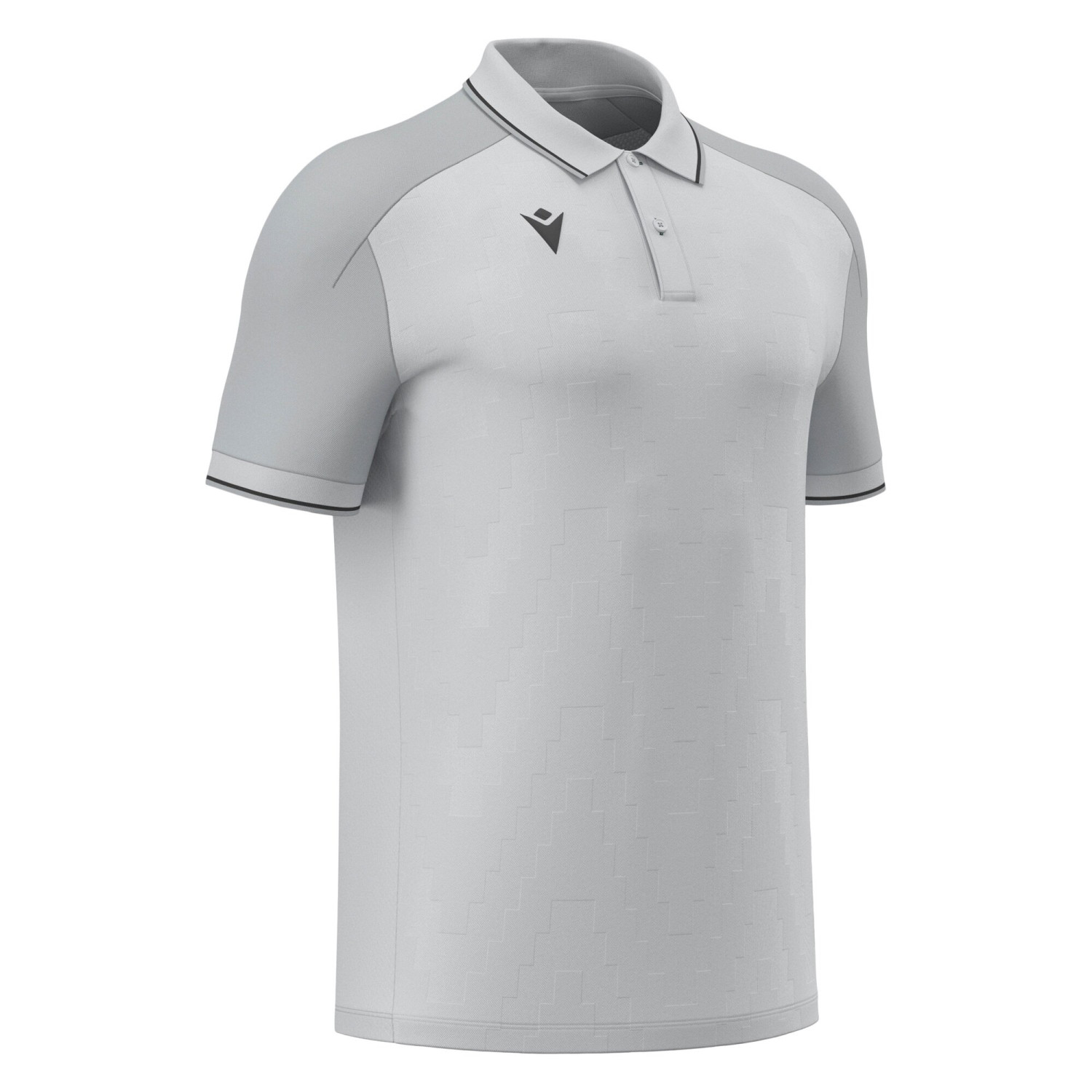 Polo Manches Courtes Staff Gris