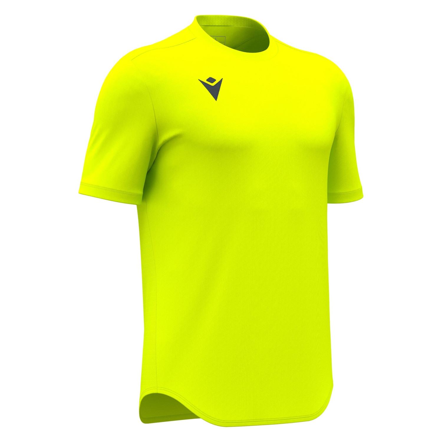 Maillot Gardien Training Jaune Fluo Manches Courtes
