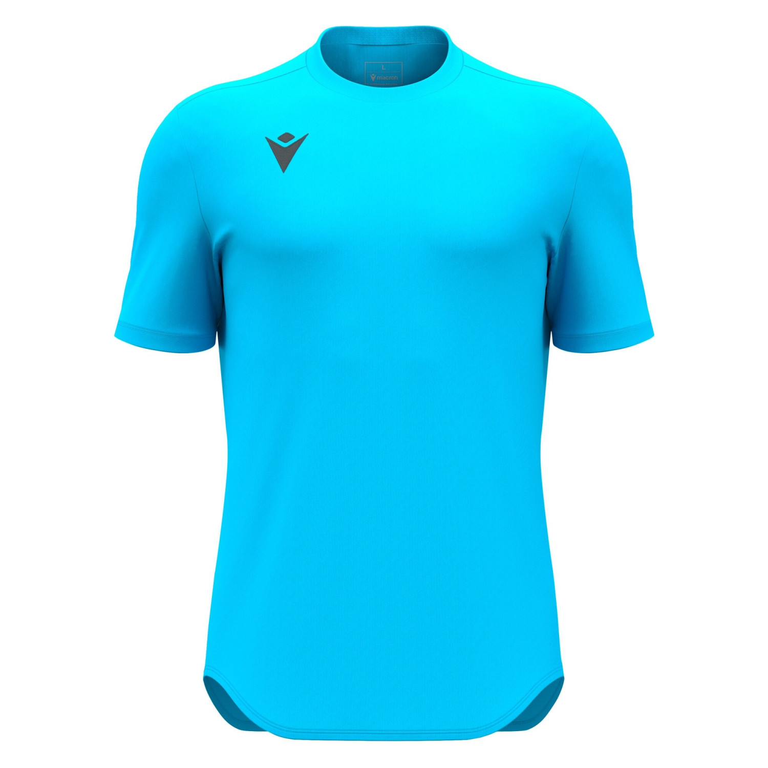 Maillot Gardien Training Bleu Fluo Manches Courtes