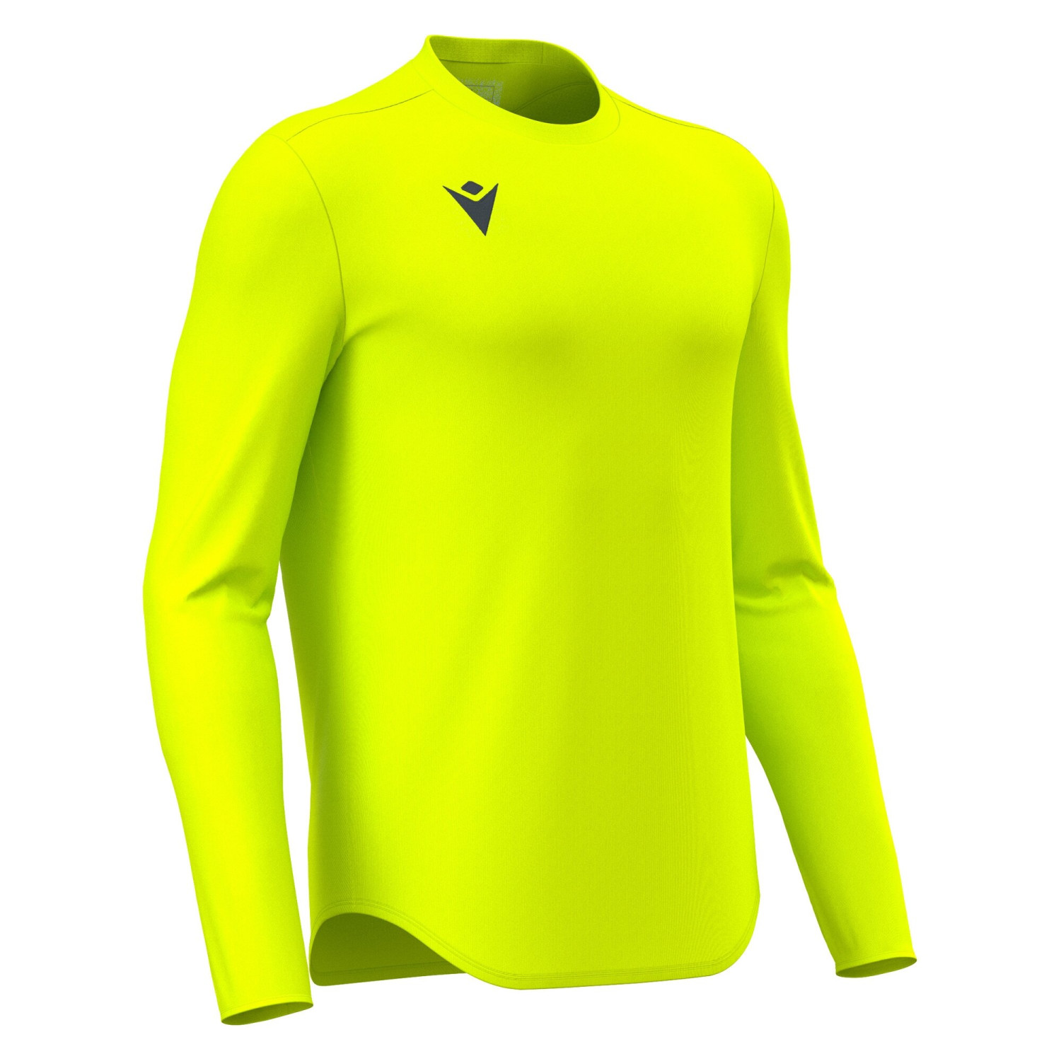 Maillot Gardien Training Jaune Fluo Manches Longues