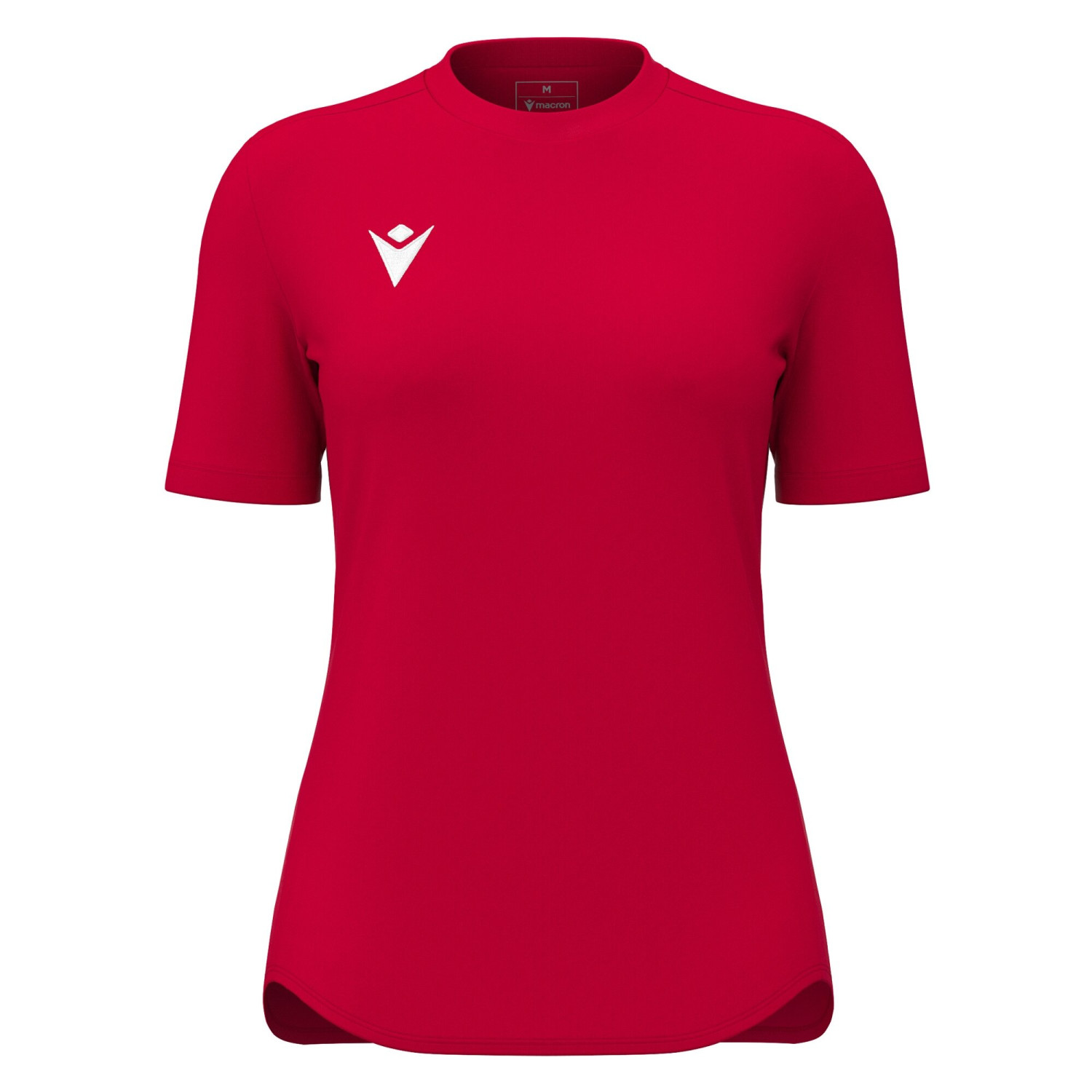Maillot Féminine Training Rouge Manches Courtes