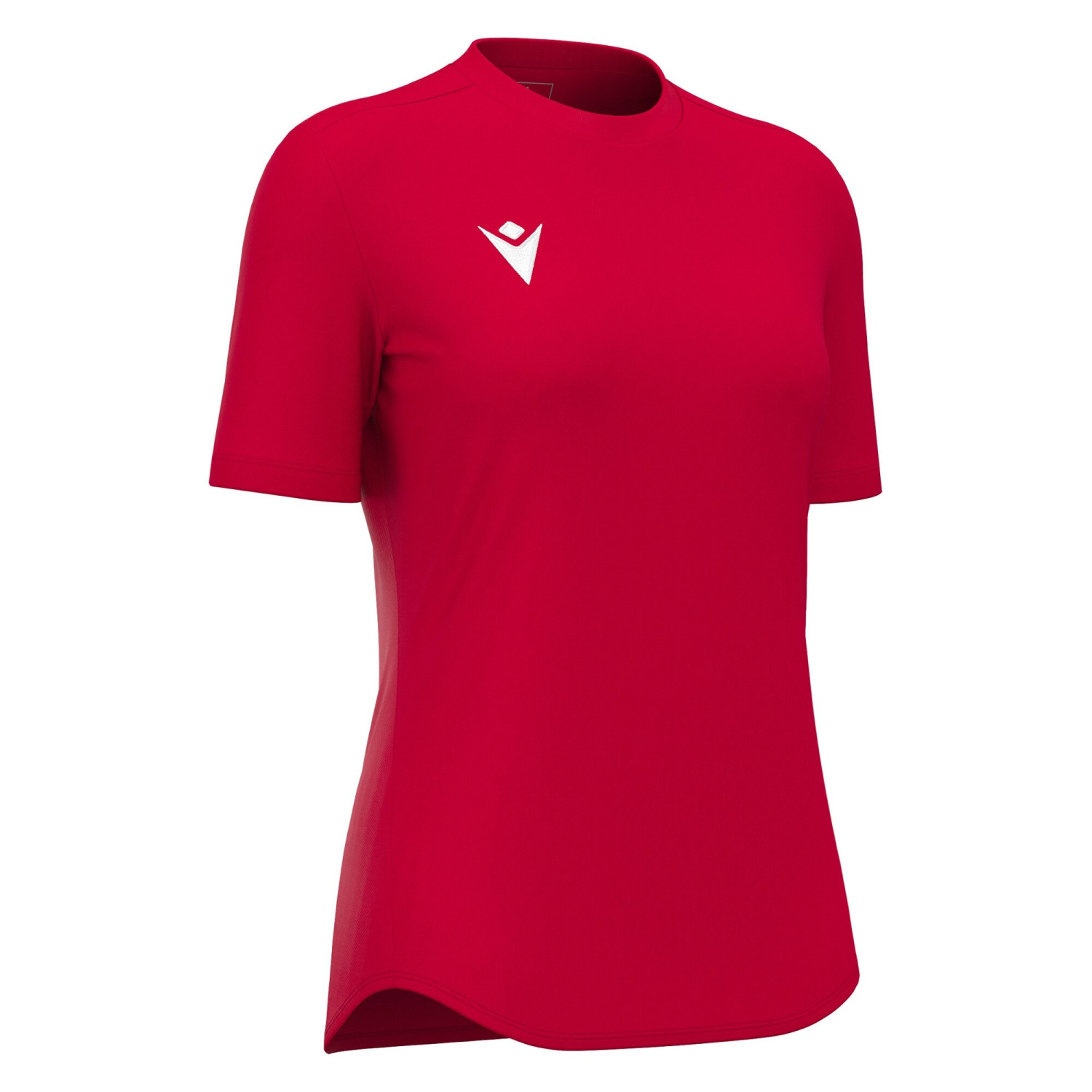 Maillot Féminine Training Rouge Manches Courtes