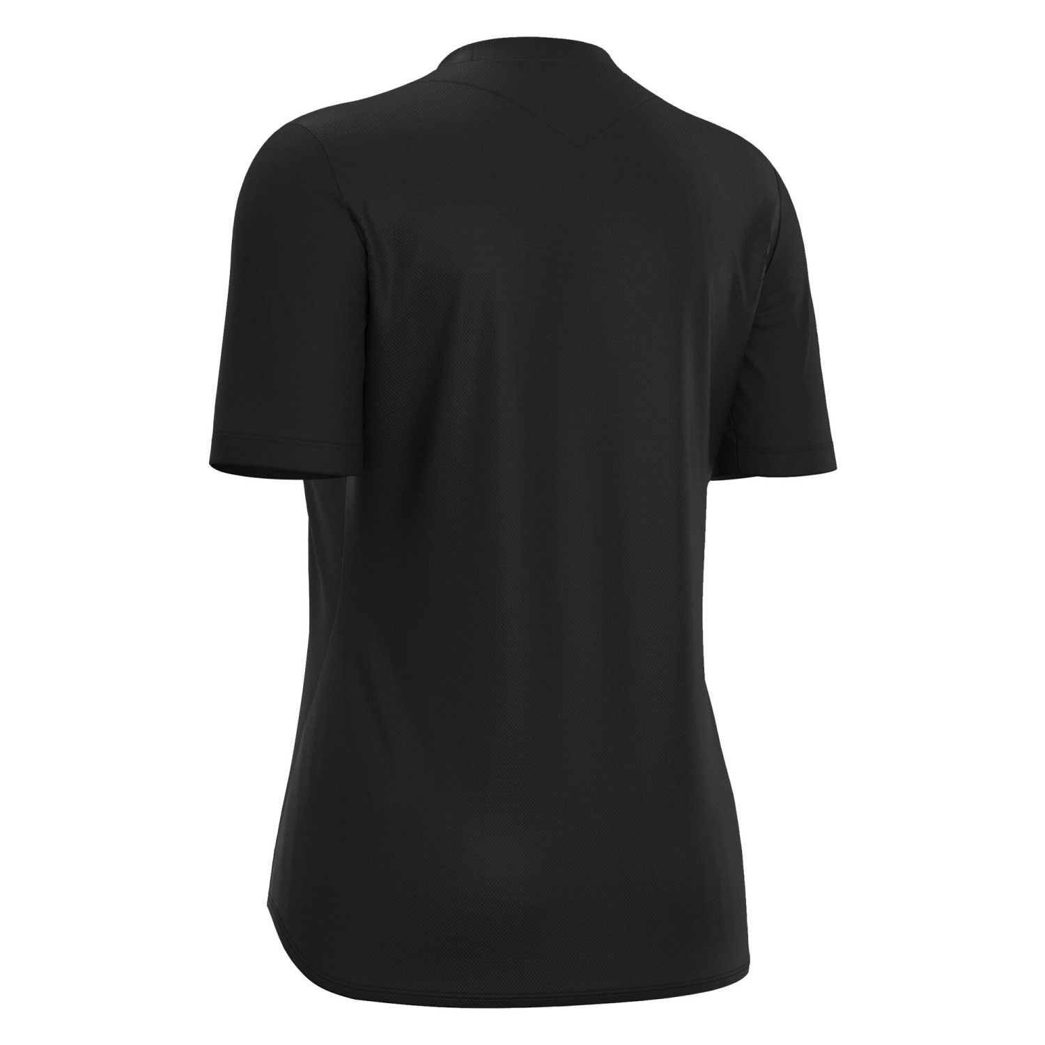 Maillot Féminine Training Noir Manches Courtes