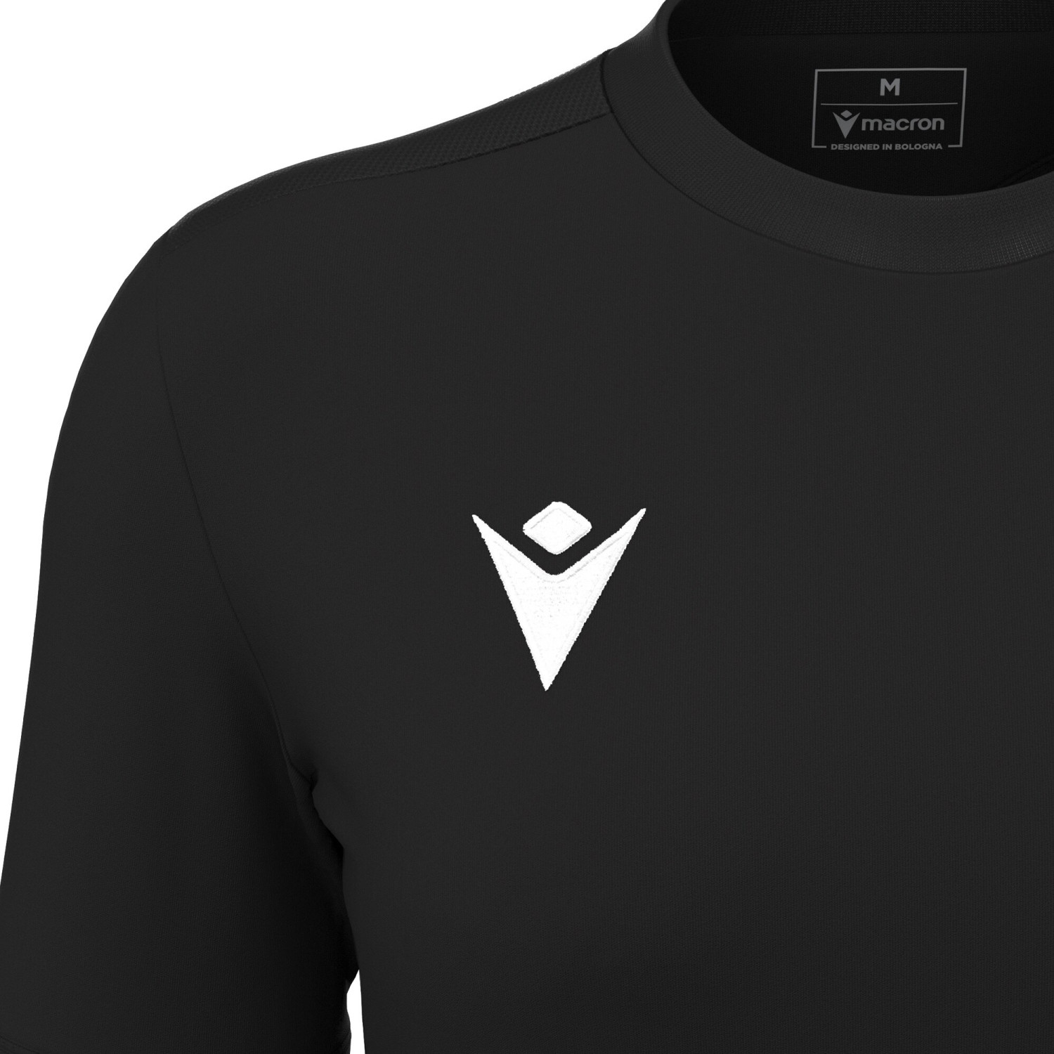 Maillot Féminine Training Noir Manches Courtes