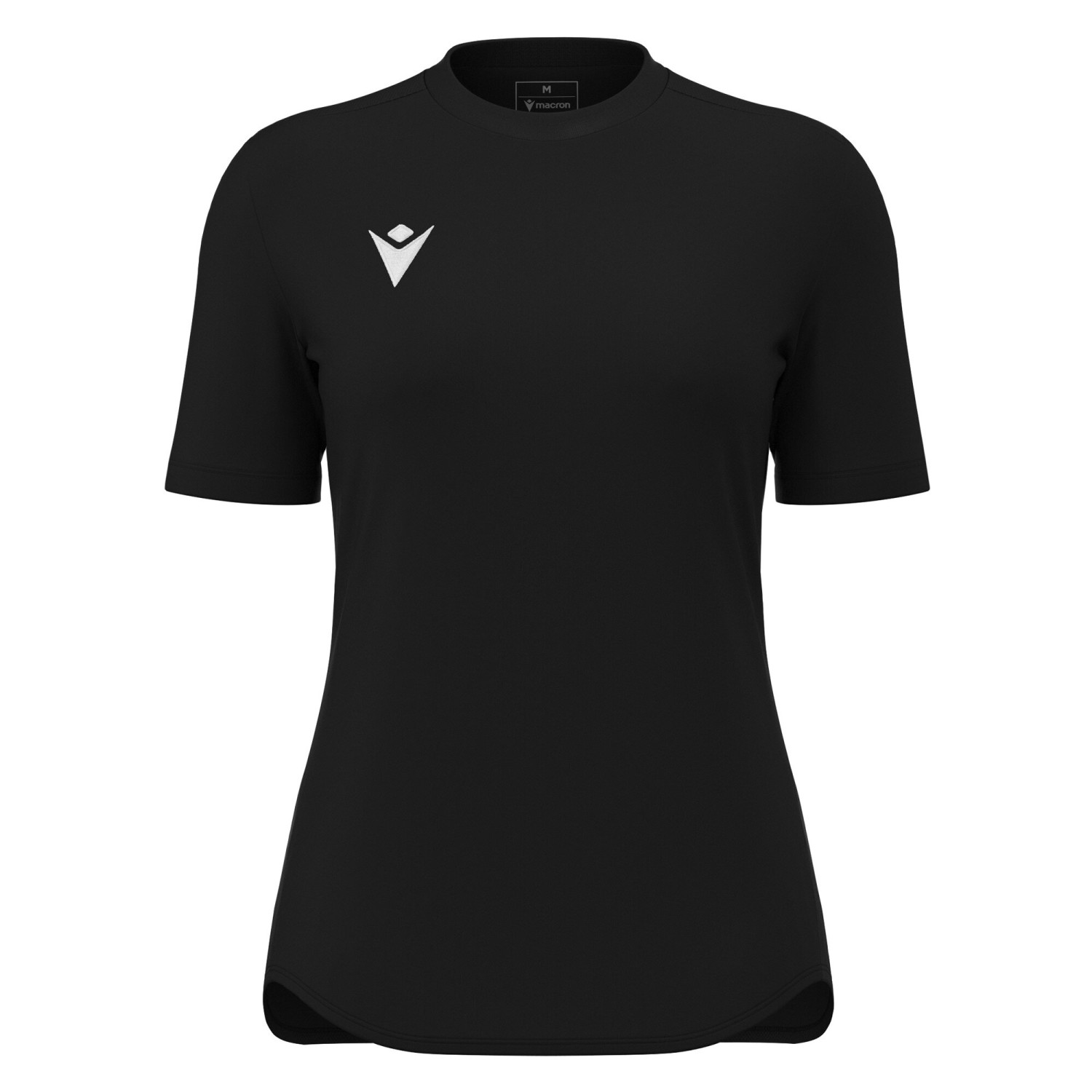 Maillot Féminine Training Noir Manches Courtes