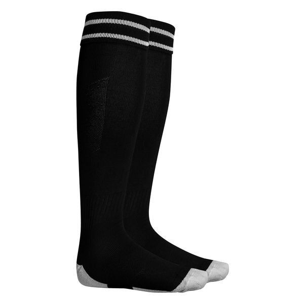 Chaussettes de match noires et blanches Hummel