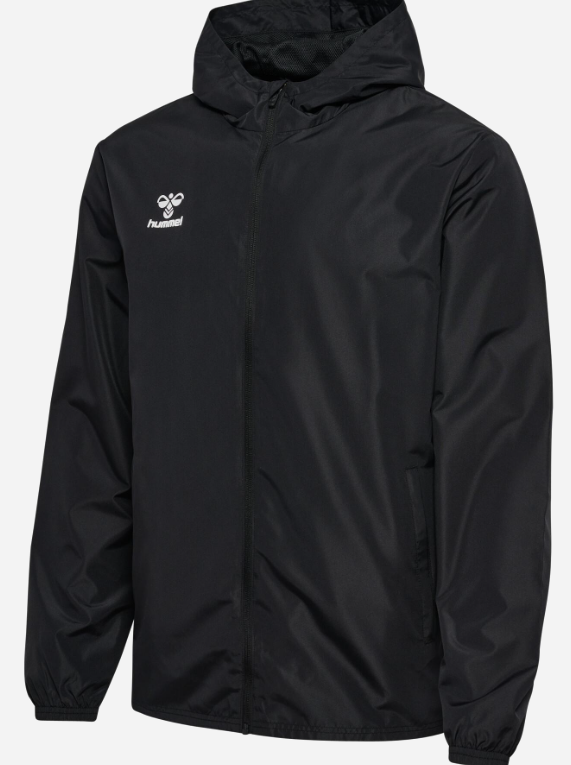 Kway club Adulte noir Hummel