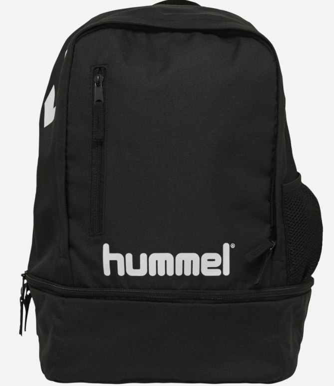 Sac à dos noir avec compartiment chaussures Hummel