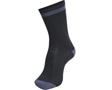 Chaussettes basses noires et grises Hummel