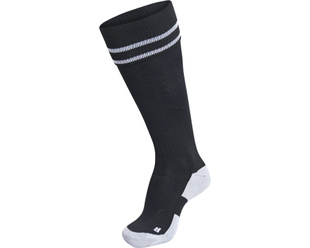 Chaussettes de match noires et grises Hummel