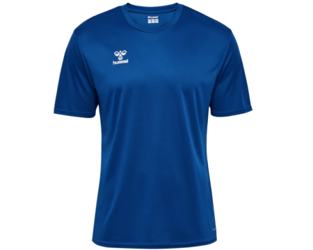Hummel - Maillot Gardien Adulte Training Bleu Manches Courtes