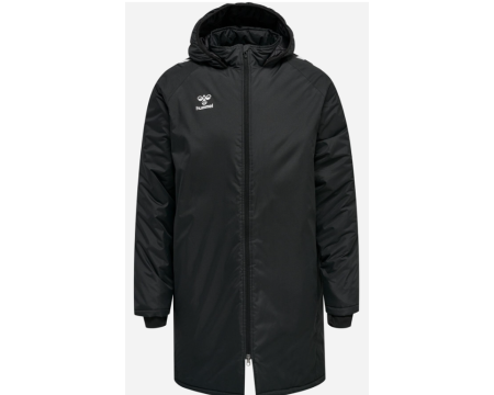Parka longue club Adulte noir Hummel